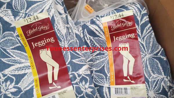 Lot Of Faded Glory Jeggings 24Pcs (Assorted Sizes)