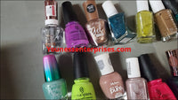 Shopify Auction Lot Of Assorted Nail Polish 72Pcs Essie Pop Sally Hanson China Glaze L.a. Girls