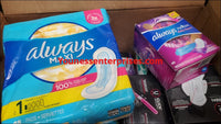 Shopify Auction Lot Of Assorted Pads And Tampons 18Packs-1139624-821304
