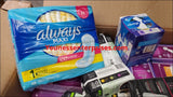 Shopify Auction Lot Of Assorted Pads And Tampons 60Packs-980177-701156
