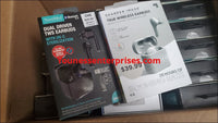 Shopify Auction Lot Of Nuvomed And Sharper Image Bluetooth Earbuds 17Pairs-599619-370449