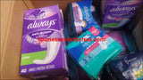 Shopify Auction Lot Of Pads By Always And Poise 26Packs-1099144-800172