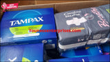 Shopify Auction (02/23/22 Auction) Lot Of Assorted Pads And Tampons 34Packs-543125-322075