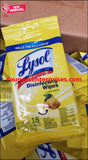 Shopify Auction (03/02/22 Auction) Lot Of Lysol Disinfecting Wipes 154 Packs-550858-328445