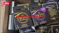 Shopify Auction (03/02/22 Auction) Lot Of Skyn Original And Elite Condoms 122Packs (In