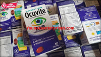 Shopify Auction Lot Of Bausch + Lomb Ocuvite Eye Performance 71Pcs (Dated 2/22)-569649-343937