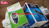Shopify Auction Lot Of Blood Glucose Monitoring Systems And Lancets 51Packs [[[Damaged Packaging]]]