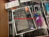 Shopify Auction Lot Of China Glaze Nail Stamping Kits(24Kits) And Wet N Wild Makeup Sponges(30Pcs)