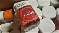 Shopify Auction Lot Of Olly Lazer Focus Gummies 84Packs (See Images For Dates)-1256722-937941